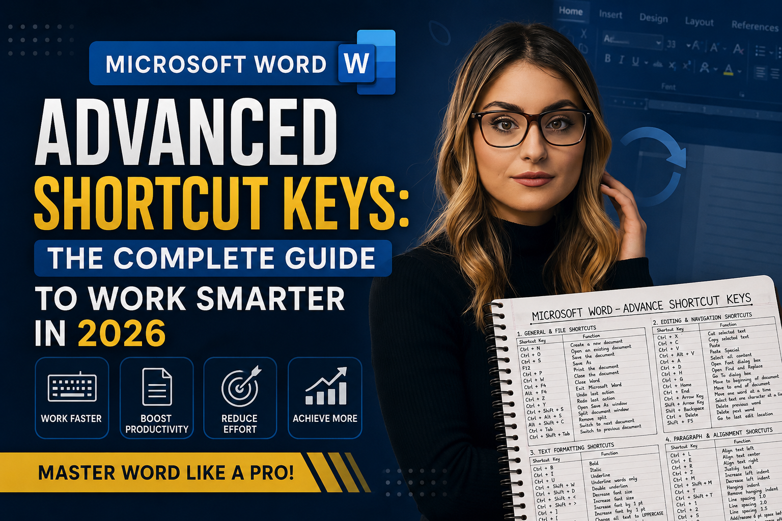 Microsoft Word Advanced Shortcut Keys: The Complete Guide to Work Smarter in 2026